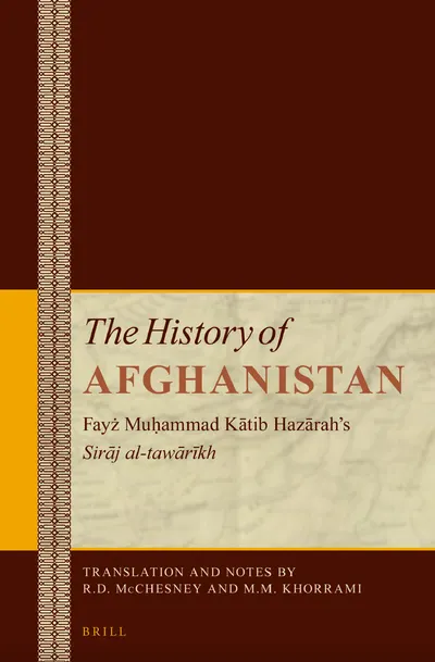 The History of Afghanistan: Fayz Muhammad Katib Hazarah's Siraj al-tawarikh — cover